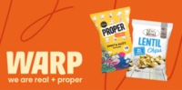 Eat Real + PROPER | WARP Snacks