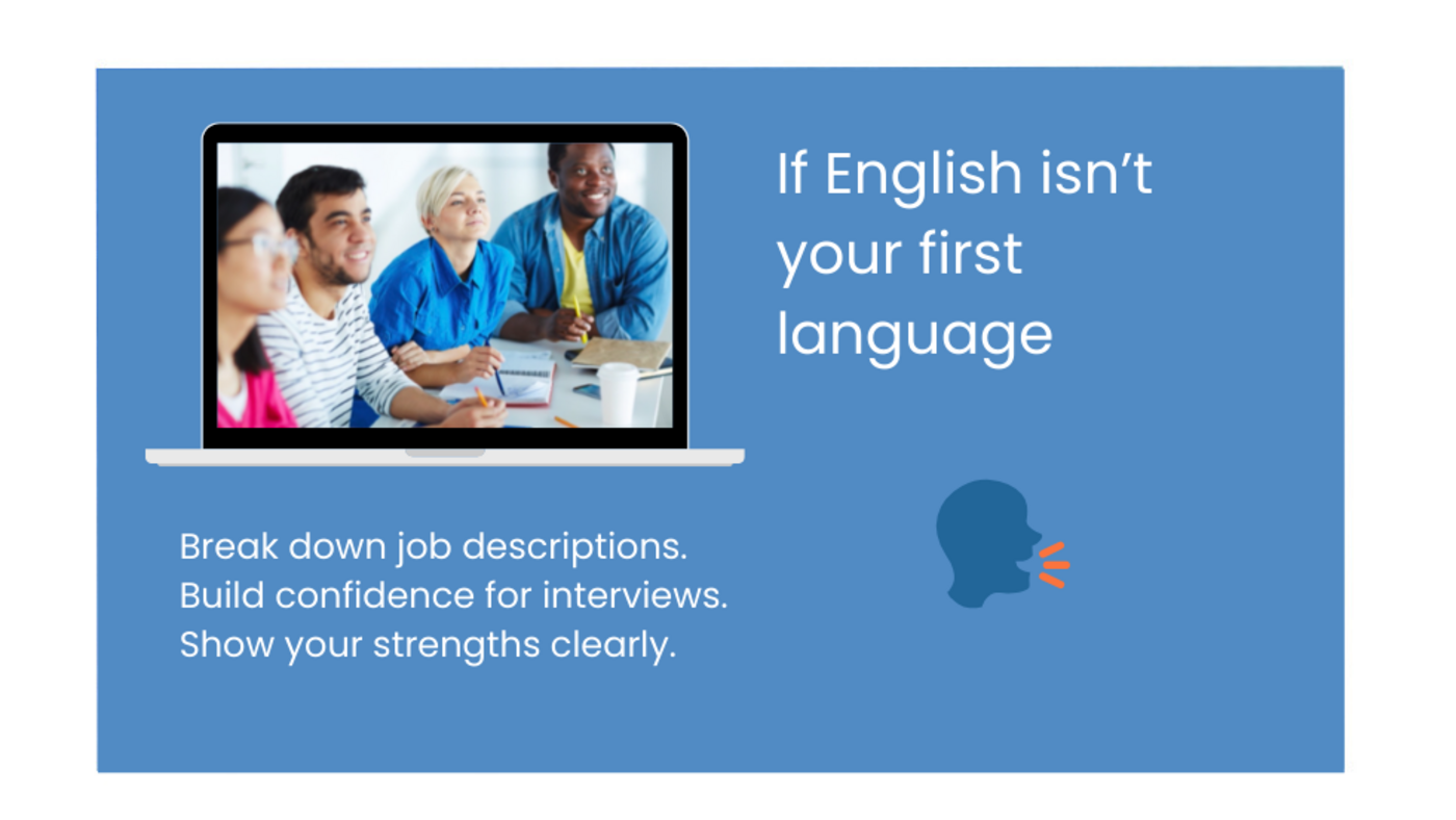 Guide to job seeking when English isn’t your first language